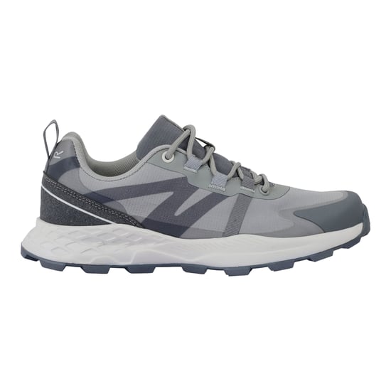 Regatta Dames/Dames Leighton Synthetisch Leren Trainers (Wolk Grijs) - Image 1