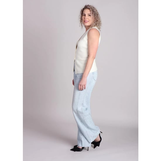 Homage to Denim Homage straight jeans h curved seams and strass - Image 2