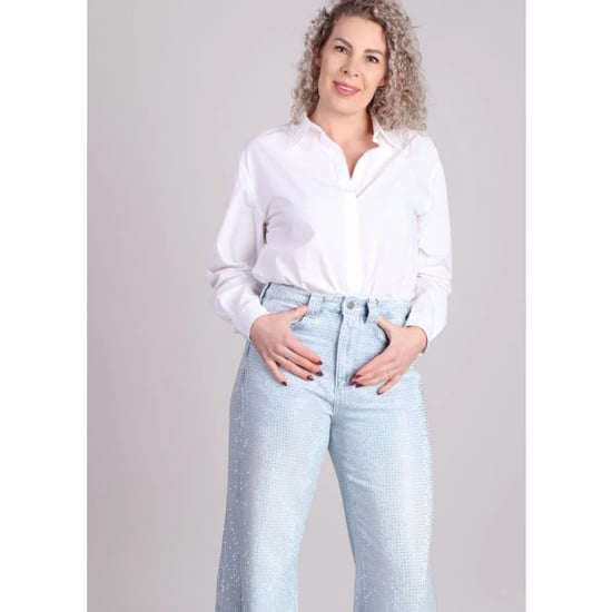 Homage to Denim Homage straight jeans h curved seams and strass - Image 6