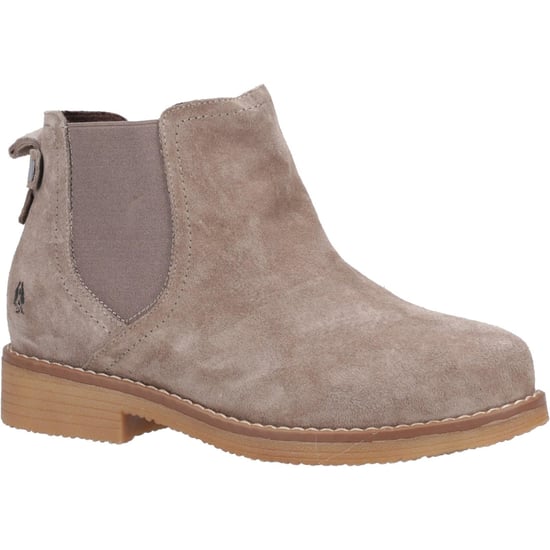 Hush Puppies Womens/Ladies Maddy Suede Wide Ankle Boots (Grey) - Image 1