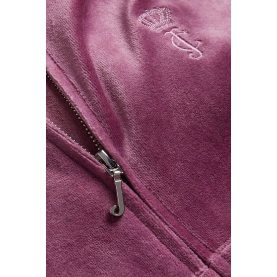Juicy Couture Hertitage robyn hoodie damson with caisa low rise pants - Image 2