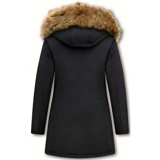 Matogla Winterjas met echte bontkraag slim fit - Image 3
