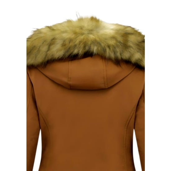 Matogla Winterjas met imitatie bontkraag slim fit - Image 2