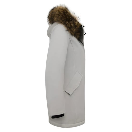 Matogla Winterjas met echte bontkraag slim fit - Image 3