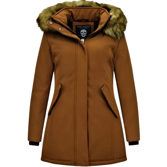 Matogla Winterjas met imitatie bontkraag slim fit - Image 4