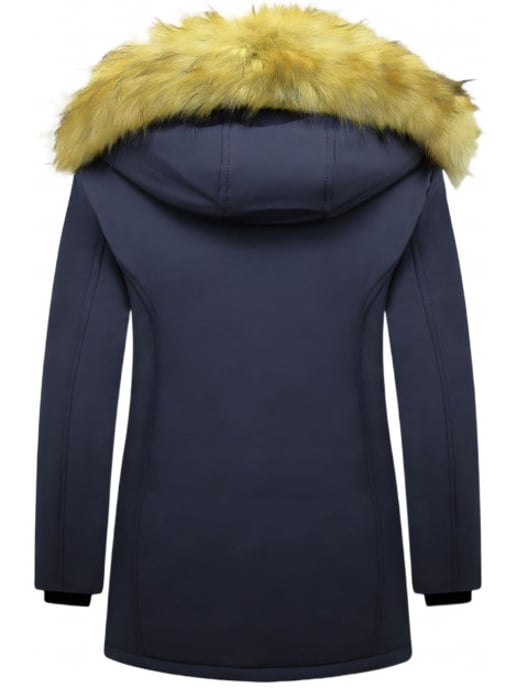 Matogla Winterjas met imitatie bontkraag slim fit - Image 3