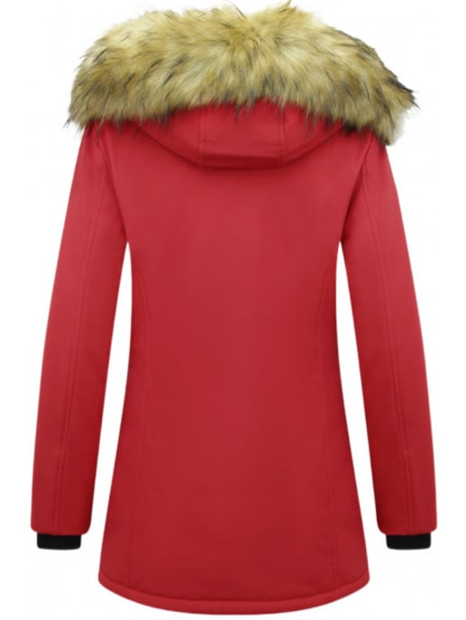 Matogla Winterjas met imitatie bontkraag slim fit - Image 2