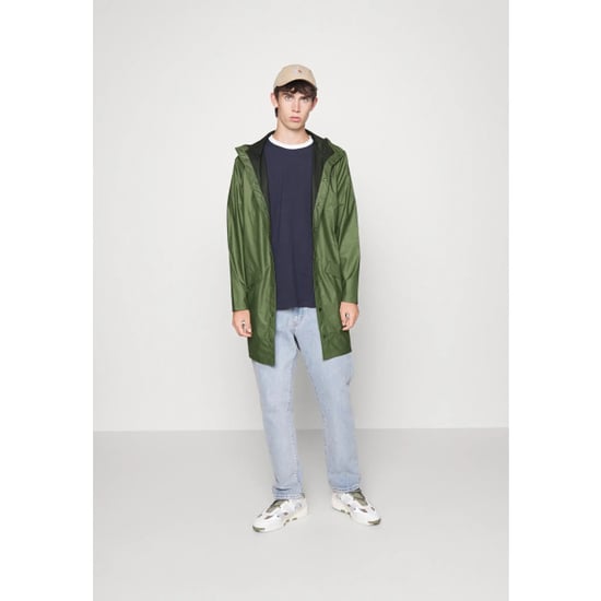 Rains 12020 long jacket evergreen - Image 5