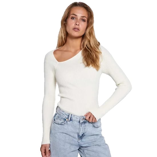 Norr Sherry knit top off white - - Image 1