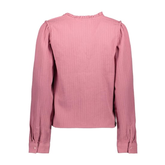 Only Onlemma ls detail v-neck top wvn cs fuchsia - Image 2