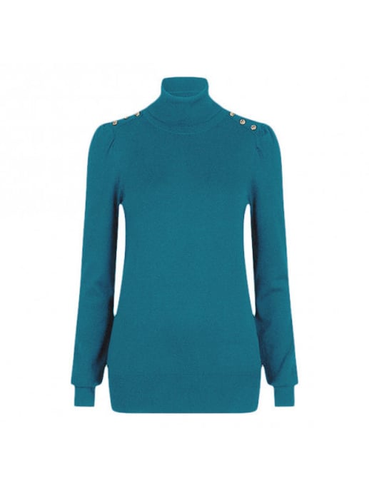 Esqualo Sweater f23-07541 fancy petrol - Image 1