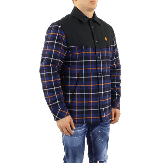 Marcelo Burlon Heren cross check padded overshirt - Image 4