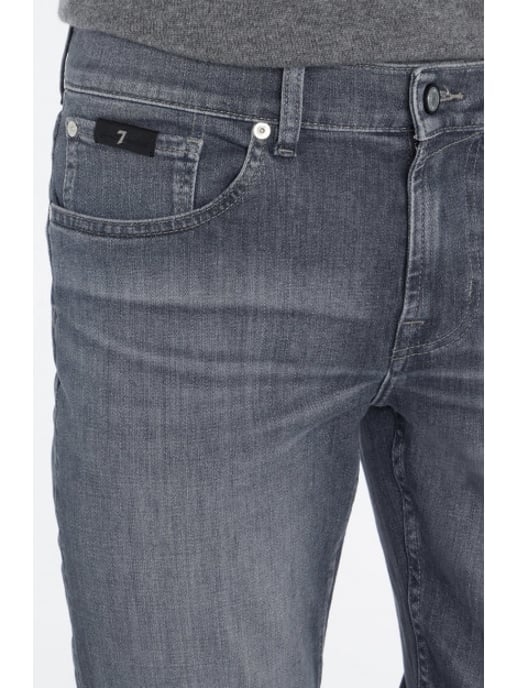 7 For All Mankind Slimmy tapered special edition stretch tek pristine - Image 3
