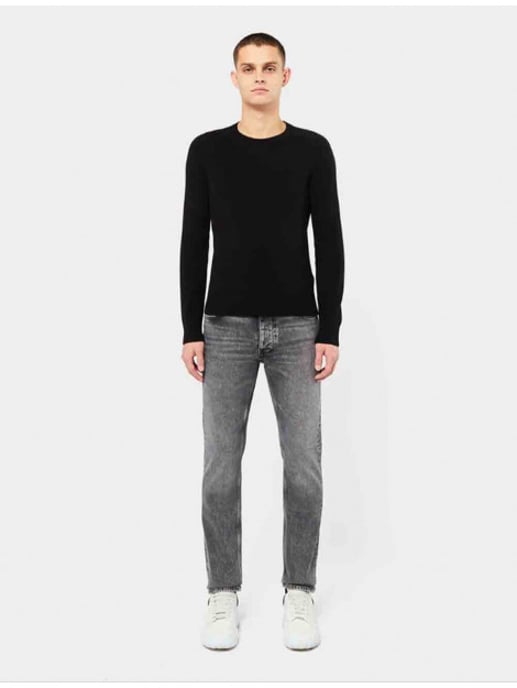 Neuw Lou slim straight organic washed black 34739 - Image 5