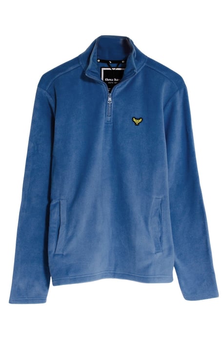 Mens Quarter Zip Fleece Jumper - Image 1