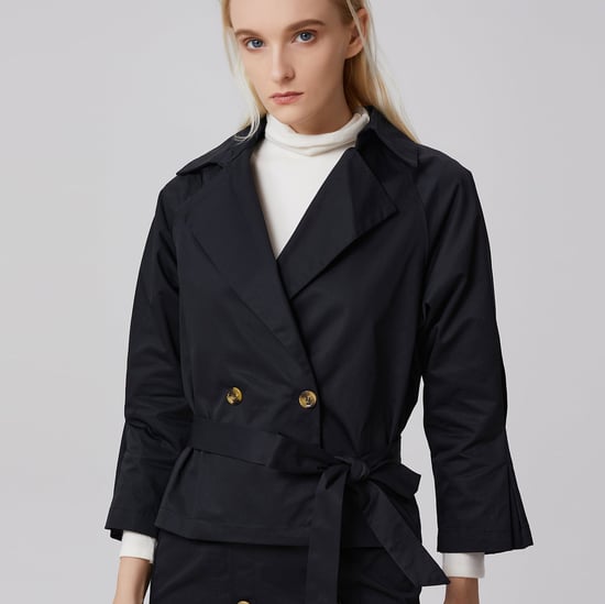 Coton Trench-Jacket met dubbele borsten - Image 1
