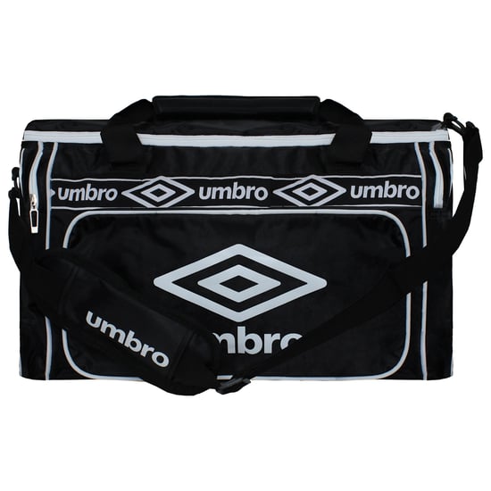 Umbro Retro Black/White Holdall Bag - Image 1