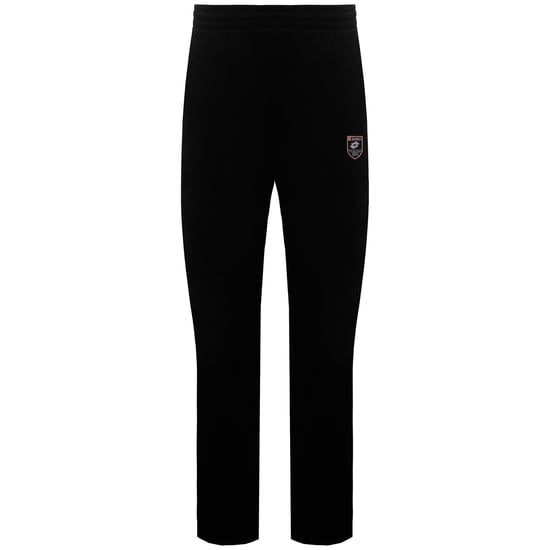 Lotton Contrast Cuffed Mens Black Track Pants - Image 1