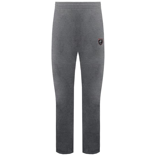 Lotto Contrast Print Mens Grey Track Pants - Image 1
