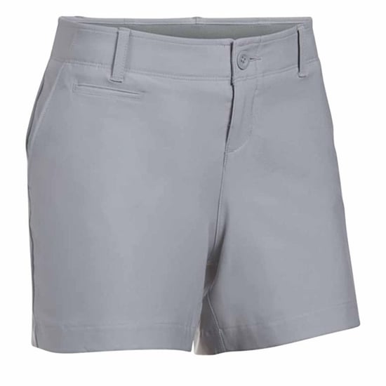 Under Armour Links 4inch Womens Grey Golf Shorts - Image 1