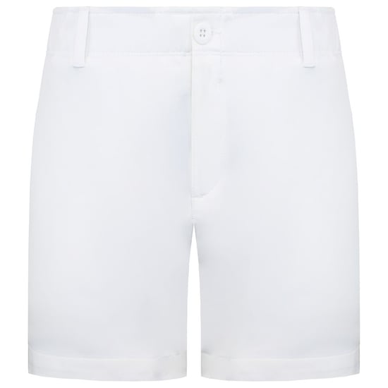Under Armour Links 4" Womens White Golf Shorts - Image 1