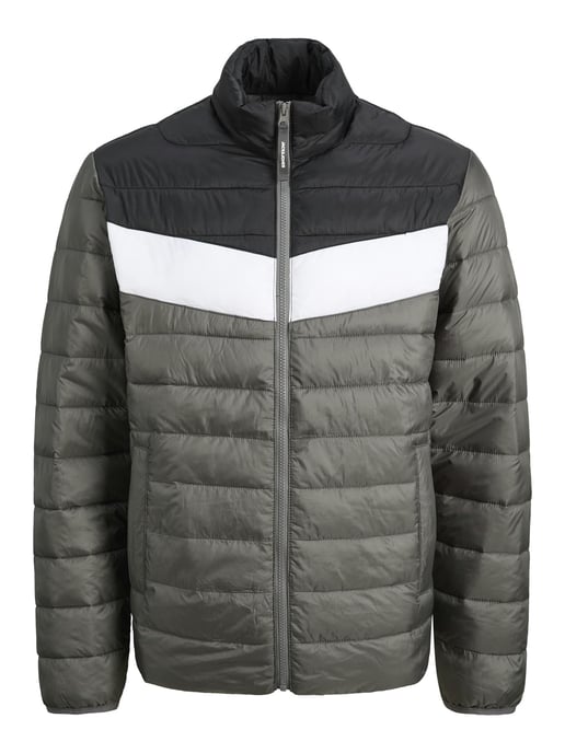 Jack & Jones Men's Puffer Jacket with Quilted Design - Image 1