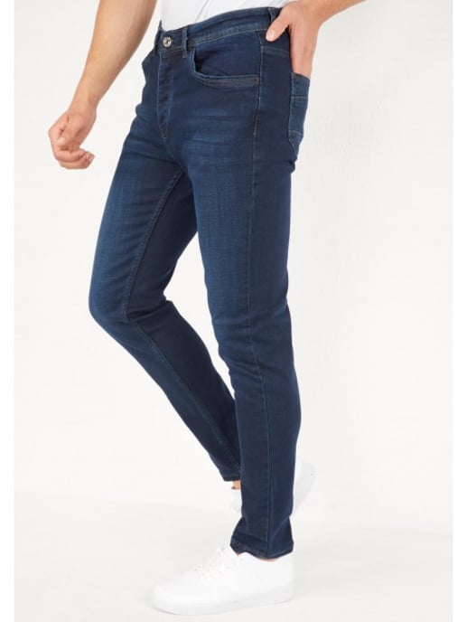 True Rise Jeans regular fit donker - Image 2