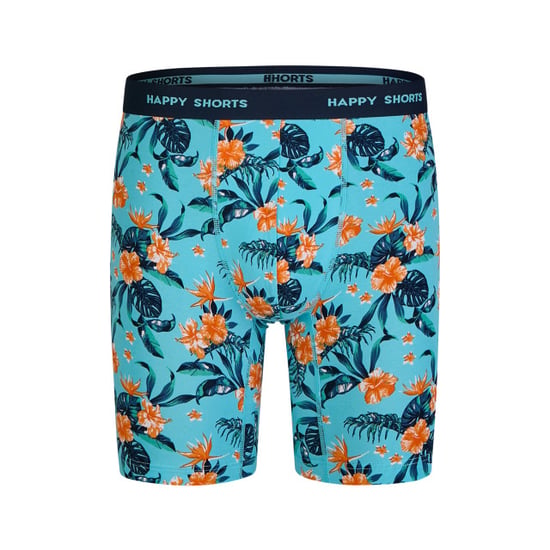 Happy Shorts Heren boxershorts met lange pijpen boxer briefs flower print 2-pack - Image 3