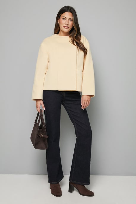 Short One Button Jacket - Image 1