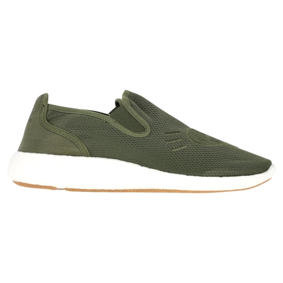 Adidas Originals Human Made Pure Logo-Appliquéd Mesh Slip-On Sneakers in Green Synthetic - Image 1
