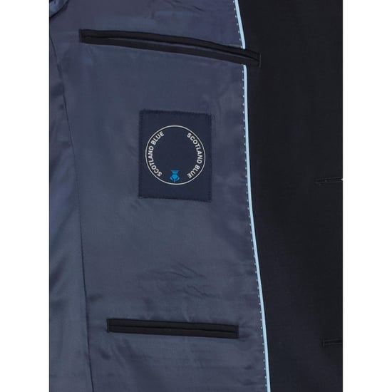 Scotland Blue Bos bright blue kostuum toulon suit wool drop 8 233028to05sb/290 navy - Image 3