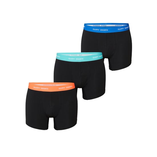 Happy Shorts Heren boxershorts trunks effen 3-pack - Image 1