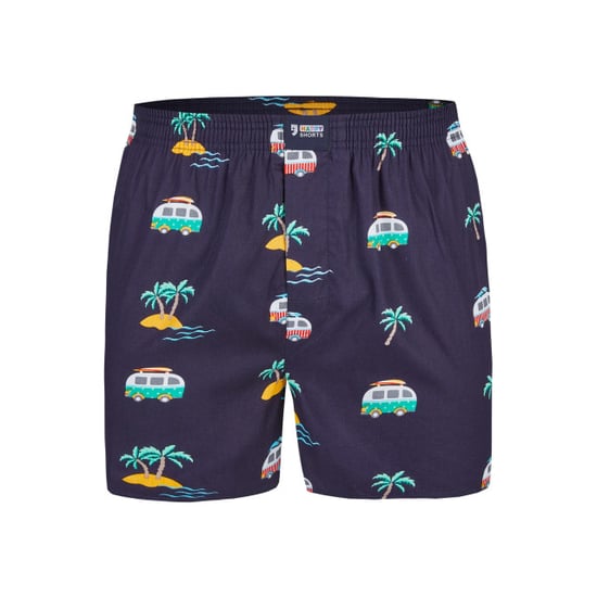Happy Shorts Wijde boxershorts heren met print 3-pack - Image 5