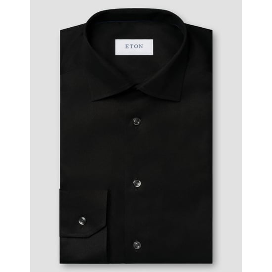Eton Solid signature twill shirt lange mouw overhemden 100012342 - Image 4