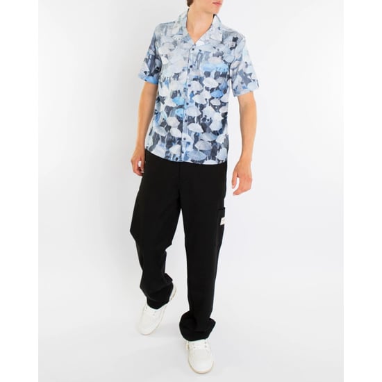 Flaneur Homme Heren umbrella viscose shirt - Image 6
