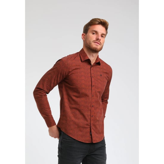 Gabbiano Heren overhemd 333743 450 rust - Image 1