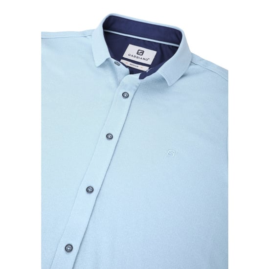 Gabbiano Heren overhemd 335532 4001 bright blue - Image 5