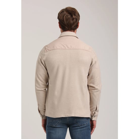 Gabbiano Heren overshirt 335235 1002 sand - Image 5