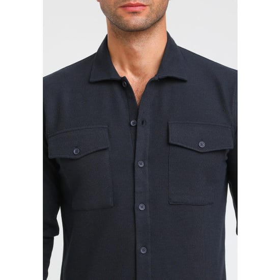 Gabbiano Heren overshirt 424553 301 navy - Image 4