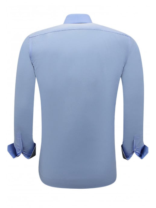 Gentile Bellini Business overhemden lange mouw slim fit stretch - Image 5