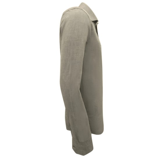 Gentile Bellini Overhemden lange mouw effen oxford slim fit bruin - Image 6