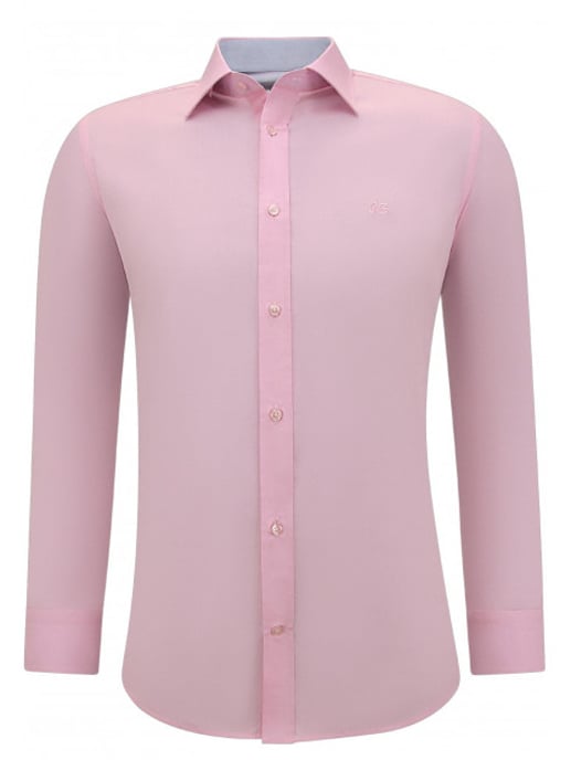 Gentile Bellini Overhemden lange mouw effen slim fit - Image 3