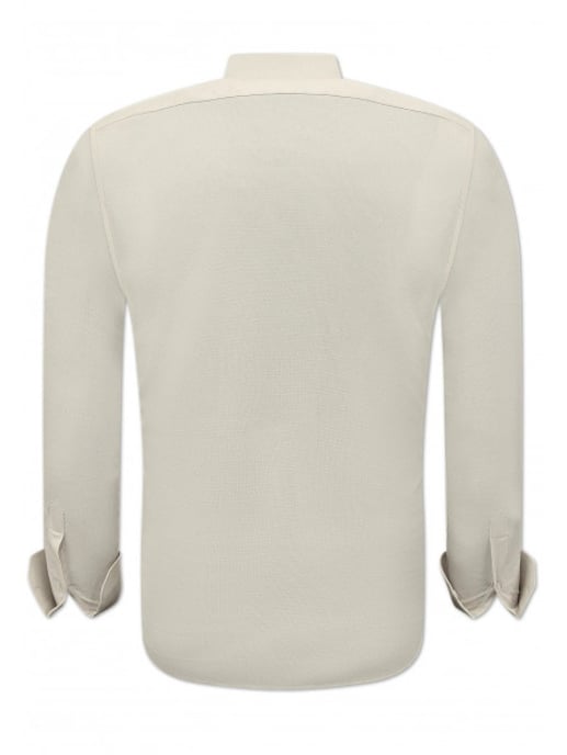 Gentile Bellini Oxford effen beige - Image 3