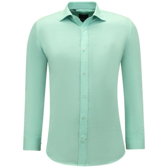 Gentile Bellini Oxfordmet lange mouw voor groen - Image 1