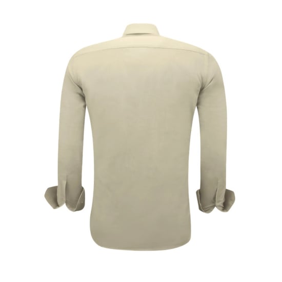 Gentile Bellini Trendy oxford volwassenen slim fit licht bruin - Image 2