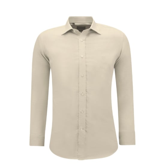 Gentile Bellini Trendy oxford volwassenen slim fit licht bruin - Image 4