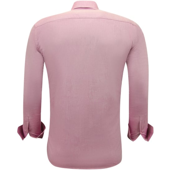 Gentile Bellini Zakelijke effen oxfordslim fit fuchsia - Image 6