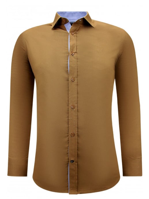 Gentile Bellini Zakelijke lange mouw nette slim fit - Image 3