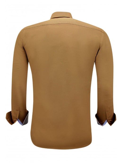 Gentile Bellini Zakelijke lange mouw nette slim fit - Image 5
