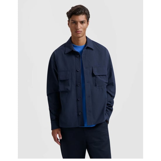 Olaf Hussein Bonded pocket overshirt ls overshirts m200306 - Image 3